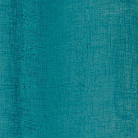 Voilage plombé Veronica bleu canard Linder 300 cm