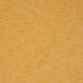 Voilage plombé Gasparine jaune moutarde Linder 300 cm