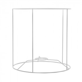 Carcasse abat-jour cylindrique 25 cm