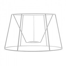 Carcasse abat-jour tambour 25 cm