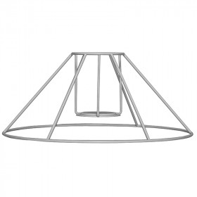 Carcasse abat-jour conique à poser 25 cm