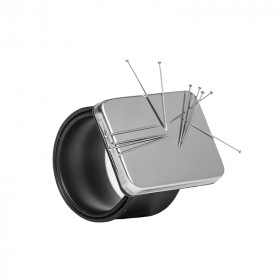 Bracelet pelote épingles magnétique noir