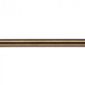Tringle rideau Ø20 mm laiton vieilli 200 cm