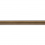 Tringle rideau Ø20 mm laiton vieilli 250 cm