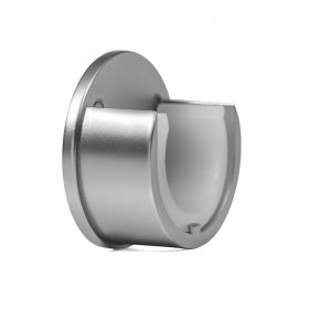 2 supports naissance Ø28 mm Alu Brossé