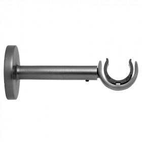 Support extensible mur et plafond Ø28 mm argent vieilli 110-160 mm