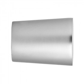 2 embouts pommeau Ø20 mm Alu Brossé