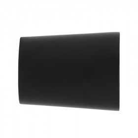 2 embouts pommeau Ø20 mm Noir Mat