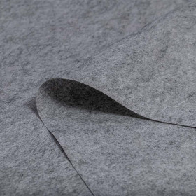 Feutre gris non tissé 150g/m² - 150 cm
