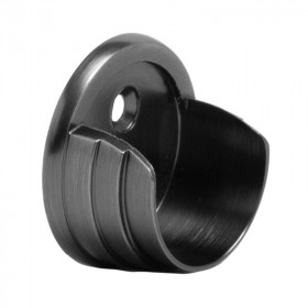 Support naissance Ø28 mm etain vieilli