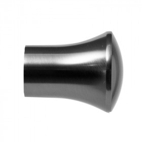 Embout pommeau Ø28 mm Etain Vieilli