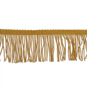 Galon frange 5 cm doré, au mètre