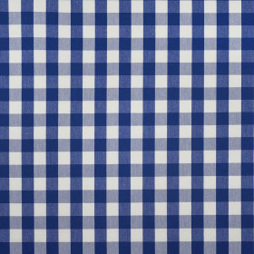 Tissu vichy Tonic bleu klein Casal