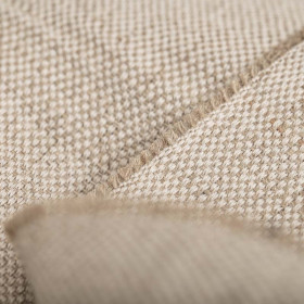 Tissu coton/jute, 1/2 natté 340 g/m² 280 cm