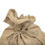 Sac en toile de jute avec cordon 40 x 70 cm, 305g/m²