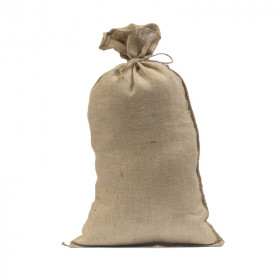 Sac en toile de jute avec cordon 40 x 70 cm, 305g/m²