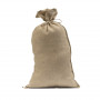 Sac en toile de jute avec cordon 40 x 70 cm, 305g/m²