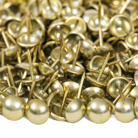1000 clous tapissier laitonné Ø11mm