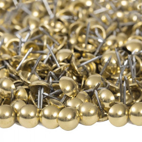 1000 clous tapissier façon doré Ø11 mm