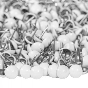 1000 clous tapissier prestige blanc pur Ø11 mm