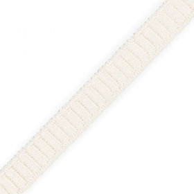 Galon reps 12 mm blanc écru 5901-002 PIDF