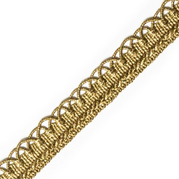 Crête Samarkand 12 mm feuille d'or 4832-854 PIDF