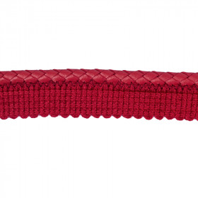 Passepoil imitation cuir 5 mm rouge 6256.0.625 PIDF