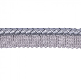 Passepoil imitation cuir 5 mm argent 6256.0.628 PIDF