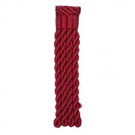 Frange torse moulinée 12 cm rouge 5812.0.016 PIDF
