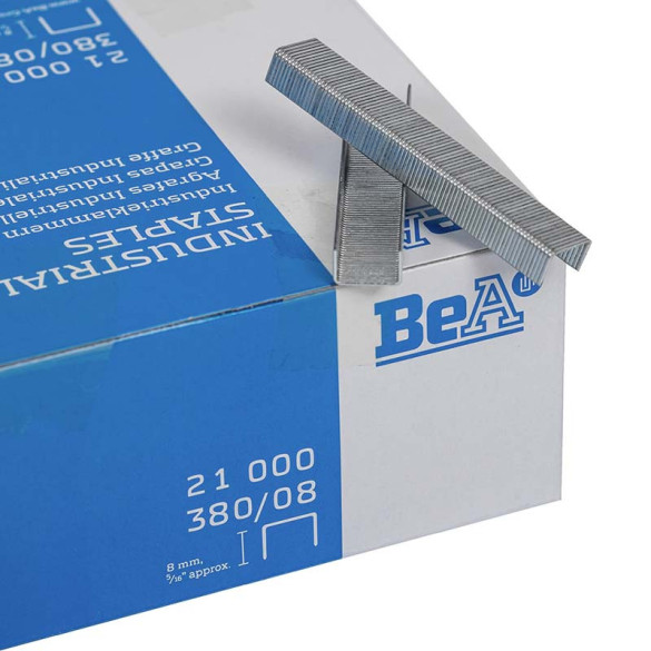 Boite de 21000 agrafes type 380 BEA 8mm