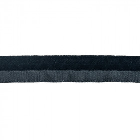 Passepoil velours noir 7 mm
