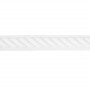 Galon tapissier torsadé blanc 14 mm