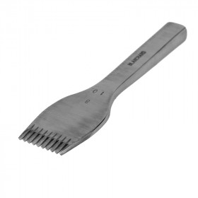 Griffe à frapper cuir - 10 dents inclinées 3,38mm - Vergez Blanchard n°8