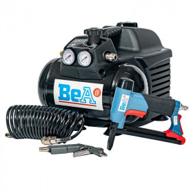 Ensemble pneumatique BEA - Compresseur et Agrafeuse 380 à bec long