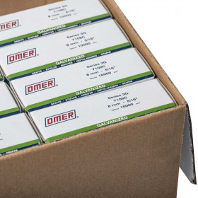 Carton de 320 000 agrafes 3G OMER 8mm
