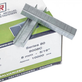 Boite de 10000 agrafes type 80 OMER 8 mm
