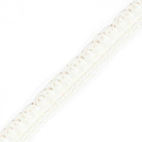 Crête les unis 12 mm blanc 5632-001 PIDF
