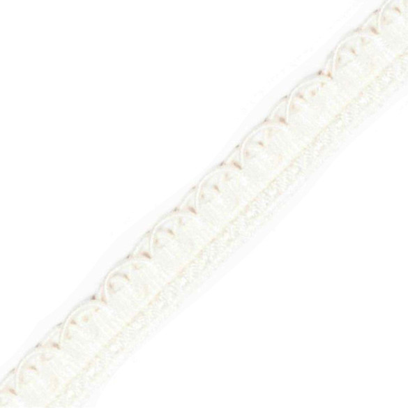 Crête les unis 12 mm blanc 5632-001 PIDF