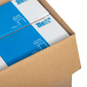 Carton de 120 000 agrafes type 380 BEA 14mm