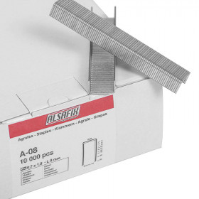 Boite de 10 000 agrafes ALSAFIX type A - 8 mm