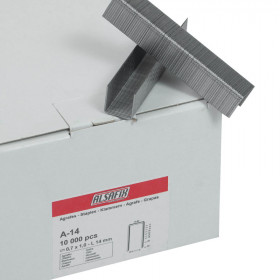 Boite de 10 000 agrafes ALSAFIX type A - 14 mm