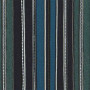 Tissu à rayures Espanto turquoise topaze Casamance