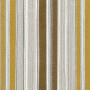 Tissu à rayures Espanto jaune kaki Casamance