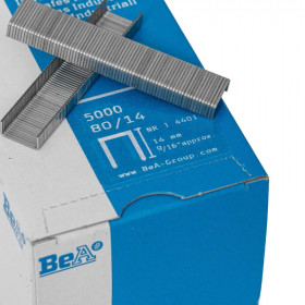 Boite de 5000 agrafes INOX type 80 BEA 14mm