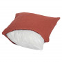 Coussin de garnissage 50x50 cm blanc ferme - lot de 2