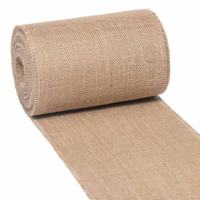 Chemin de table toile de jute 25m - 280g/m² - 24cm