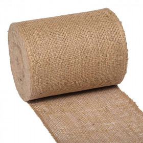 Chemin de table toile de jute 50m - 200g/m² - 20cm