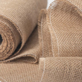 Chemin de table toile de jute 5m - 280g/m² - 24cm