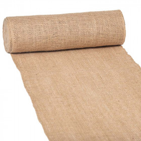 Chemin de table toile de jute 10m - 280g/m² - 30cm