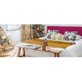 Tissus rideaux Camengo ambiance festive colorée autour de l'Amazonie